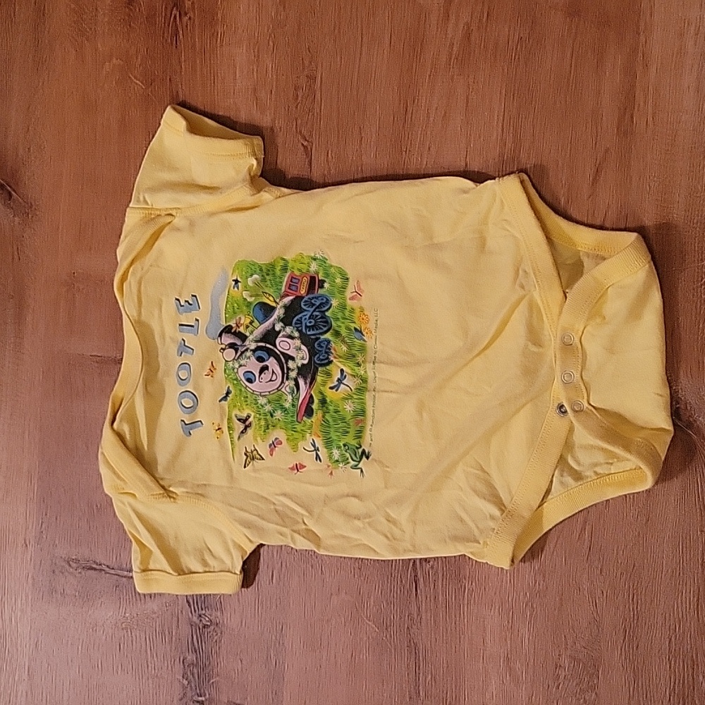 18 month Tootle the Train bodysuit/onesie
